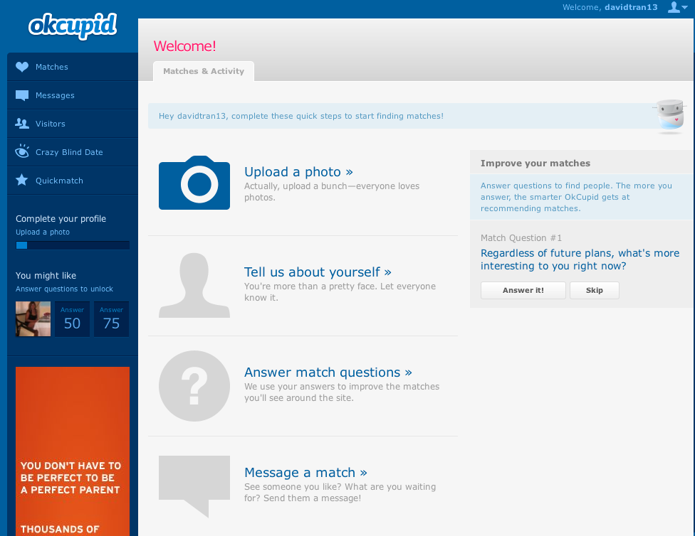 OkCupid Review | Internet Dating Awards