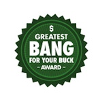 Best Bang For Your Buck Award