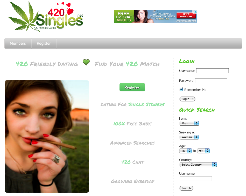 420Singles-home-page